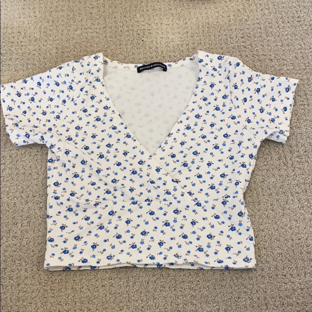 Brandy Melville floral top